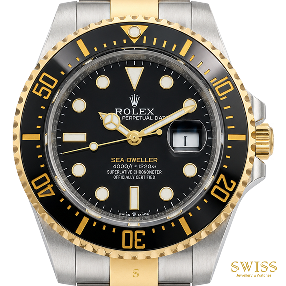 Rolex Sea-Dweller 126603 Steel & Gold Black Dial 43mm