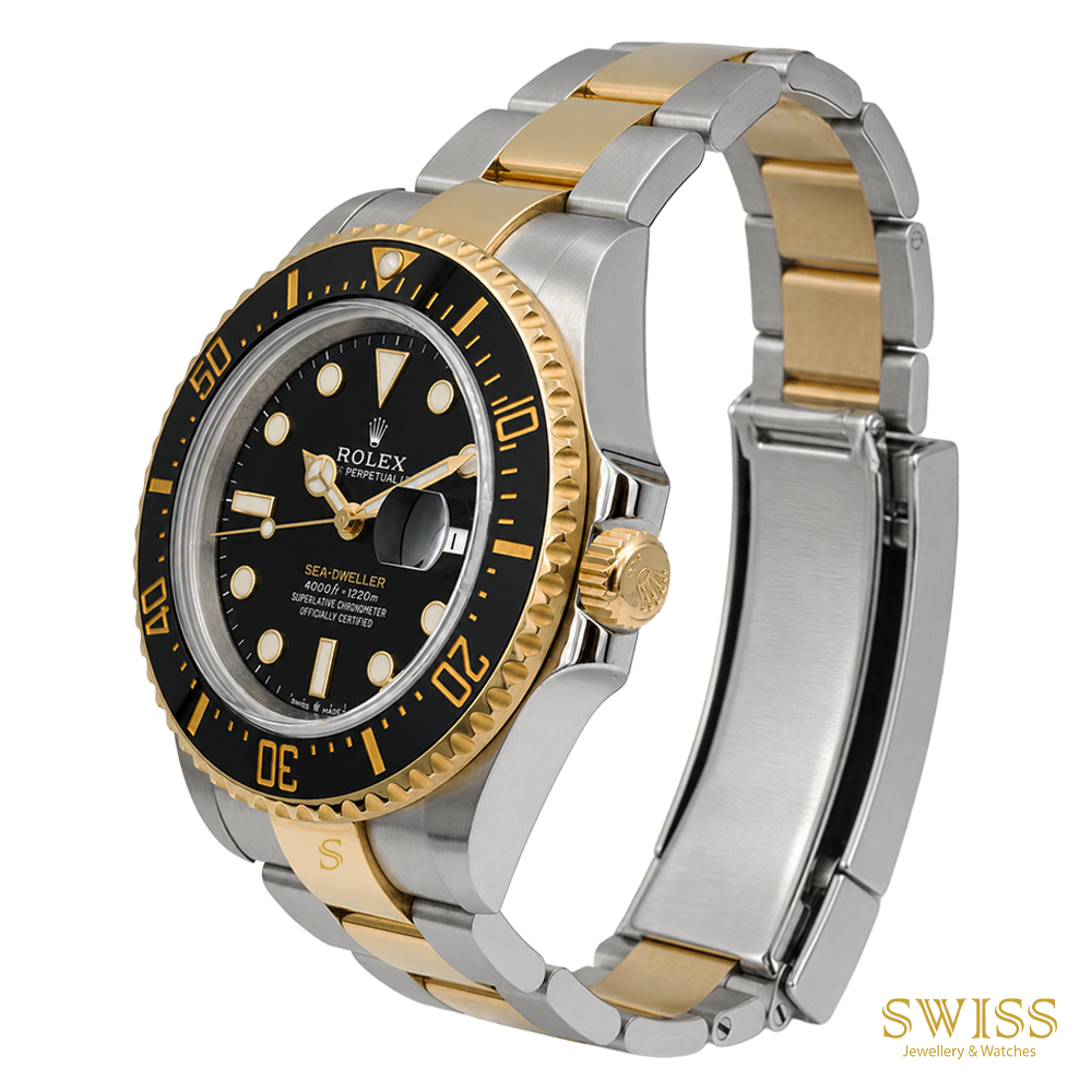 Rolex Sea-Dweller 126603 Steel & Gold Black Dial 43mm