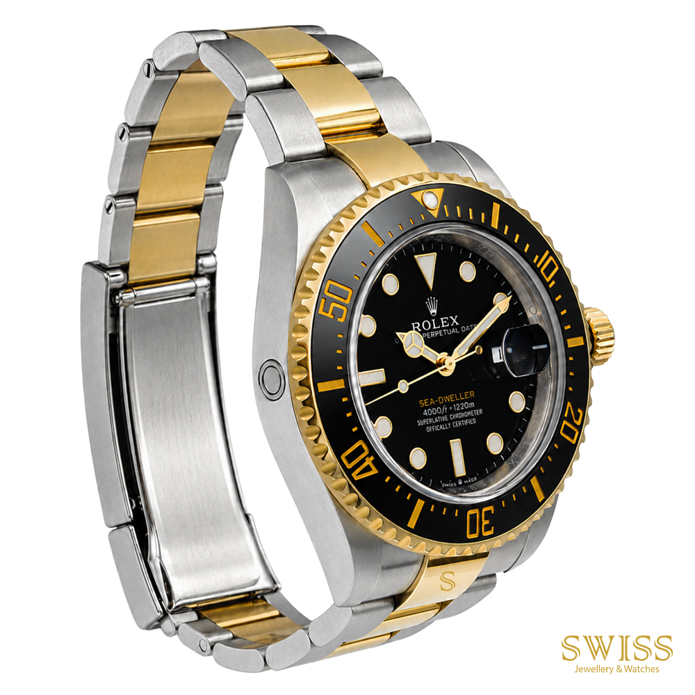 Rolex Sea-Dweller 126603 Steel & Gold Black Dial 43mm