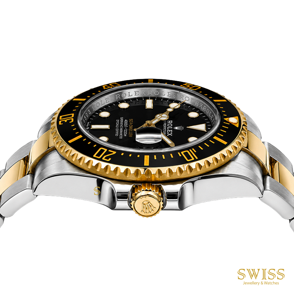 Rolex Sea-Dweller 126603 Steel & Gold Black Dial 43mm