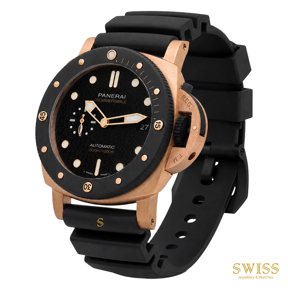 Panerai Submersible Goldtech™ 42mm Black Dial