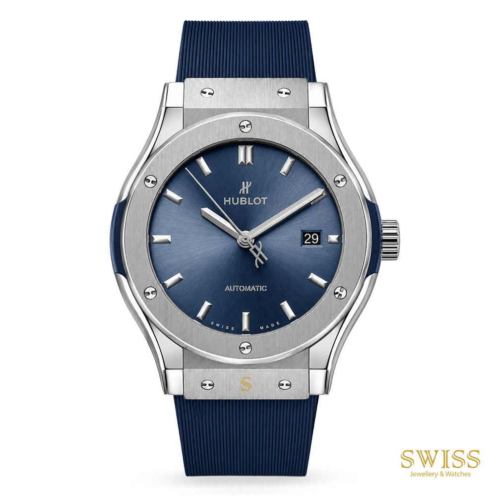 Hublot Classic Fusion Blue Titanium 42mm