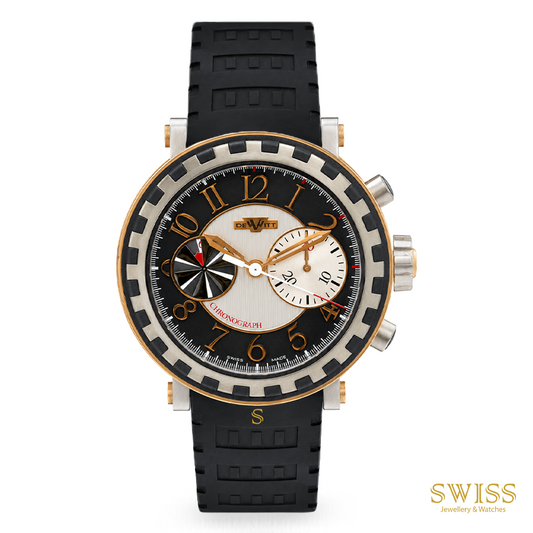 DeWitt Academia Chronograph Titanium Rose Gold