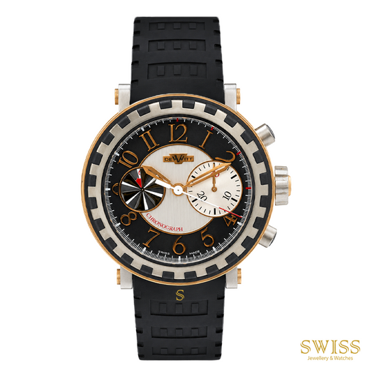 DeWitt Academia Chronograph Titanium Rose Gold Limited Edition