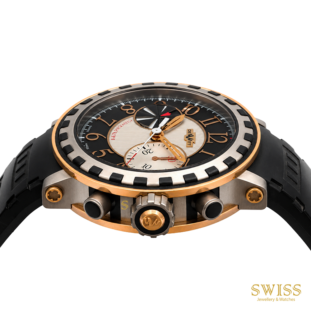 DeWitt Academia Chronograph Titanium Rose Gold Limited Edition