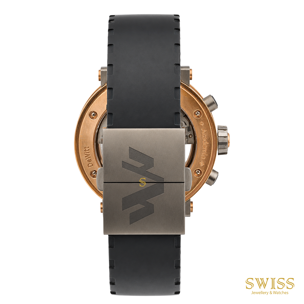 DeWitt Academia Chronograph Titanium Rose Gold Limited Edition