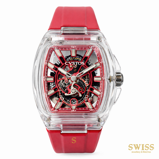 Cvstos Challenge Sealiner PS Sapphire Skeleton Watch
