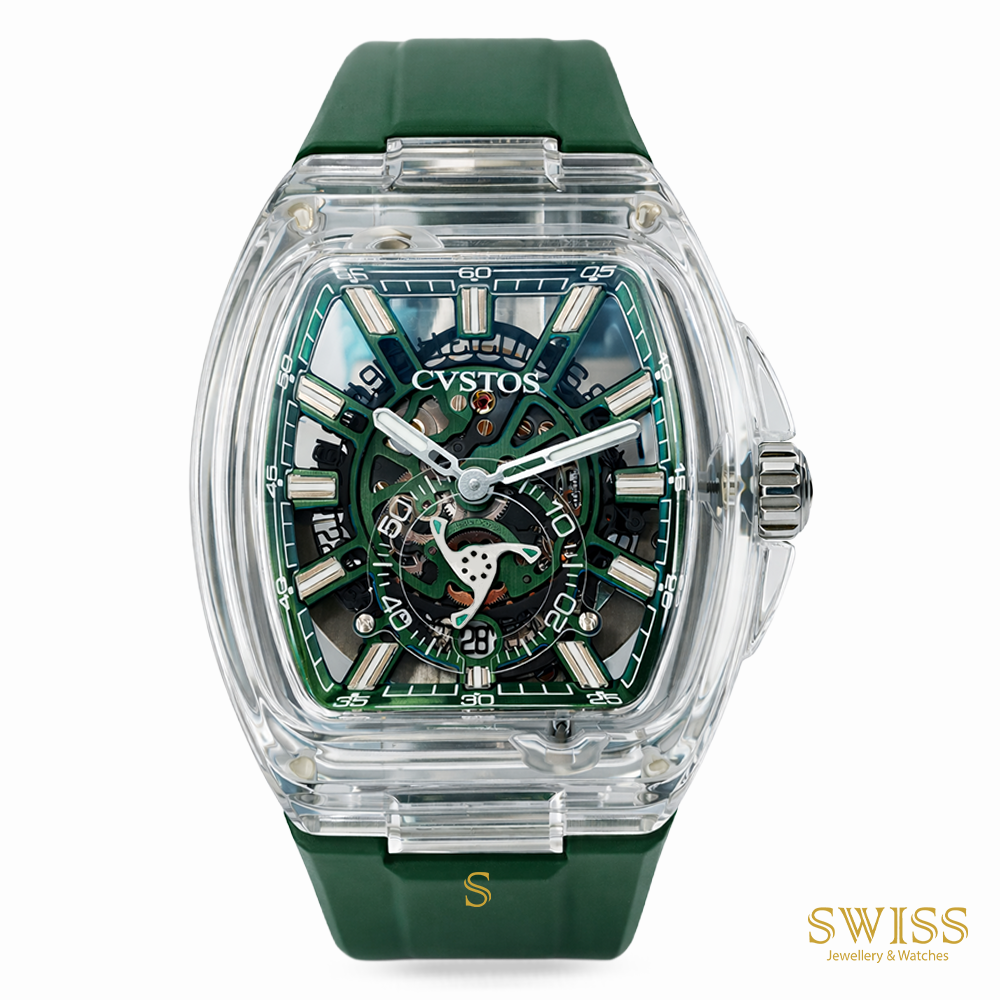 Cvstos Challenge Sealiner PS Sapphire Skeleton Watch