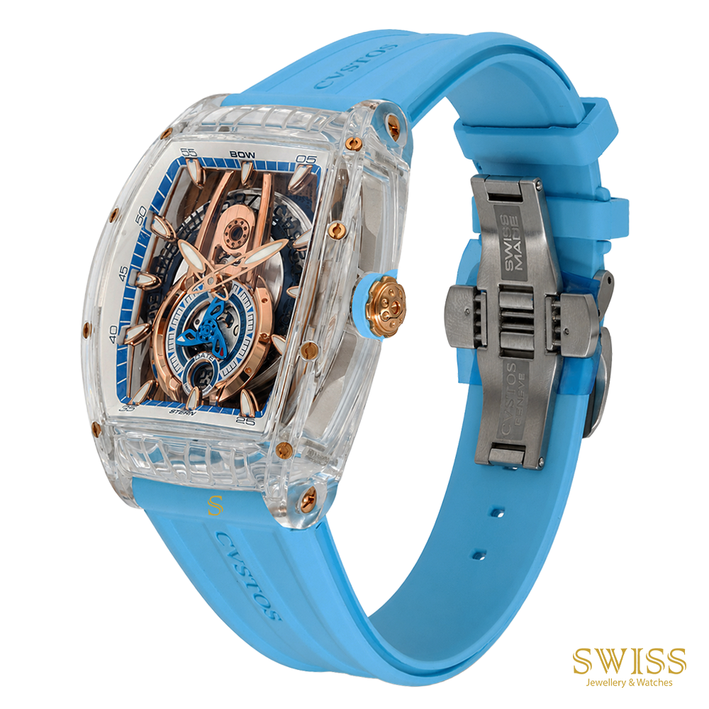 Cvstos Challenge BOW Stern Sapphire Tourbillon Watch Limited Edition
