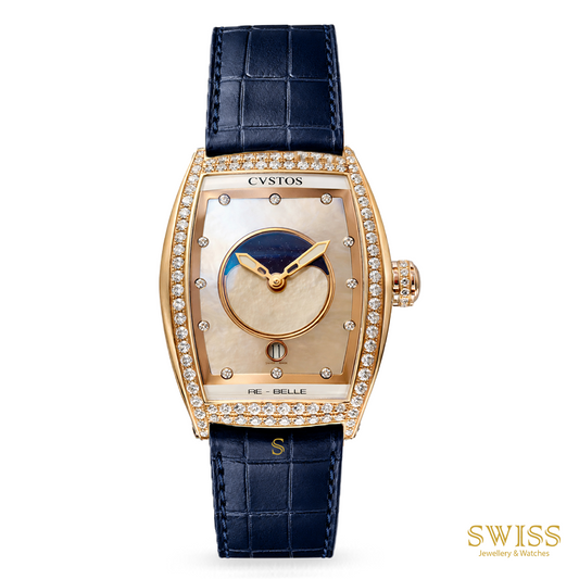 Cvstos Re-Belle Moon Phase Diamond Ladies Watch