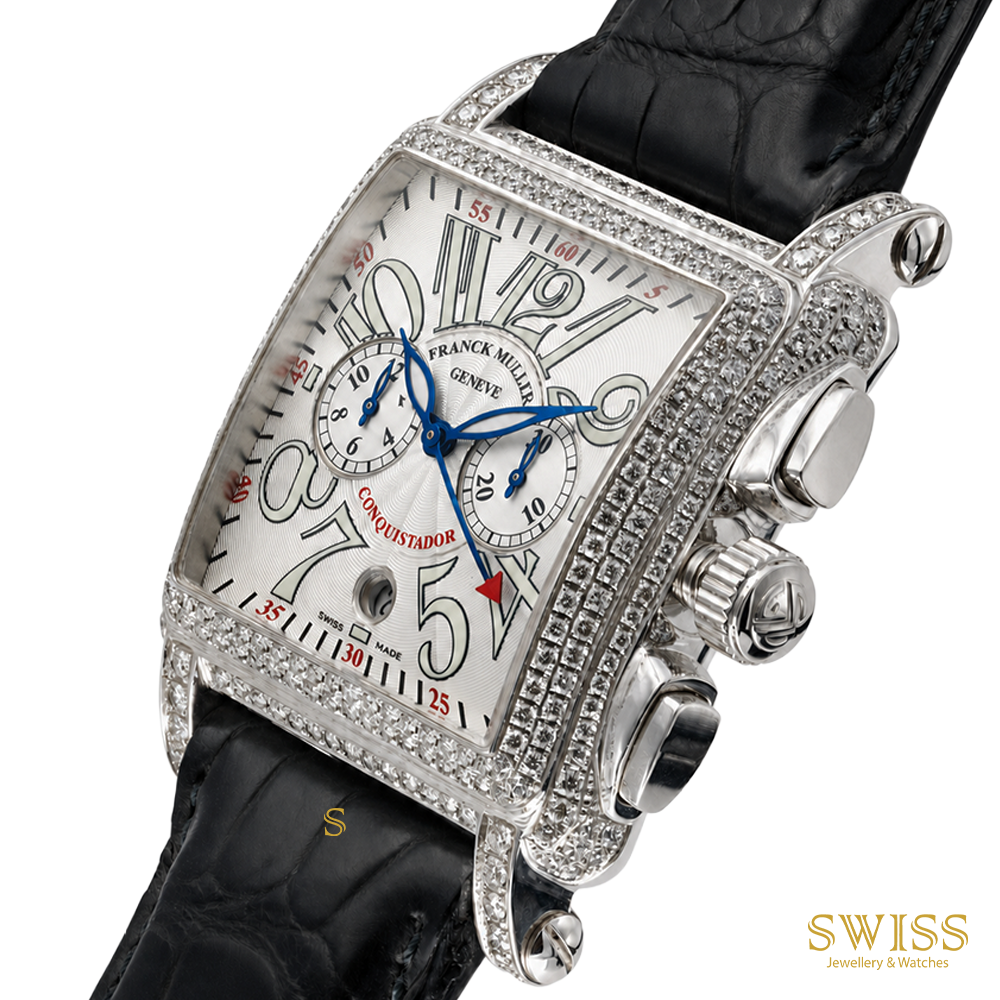 Franck Muller Conquistador Cortez Chronograph Diamond
