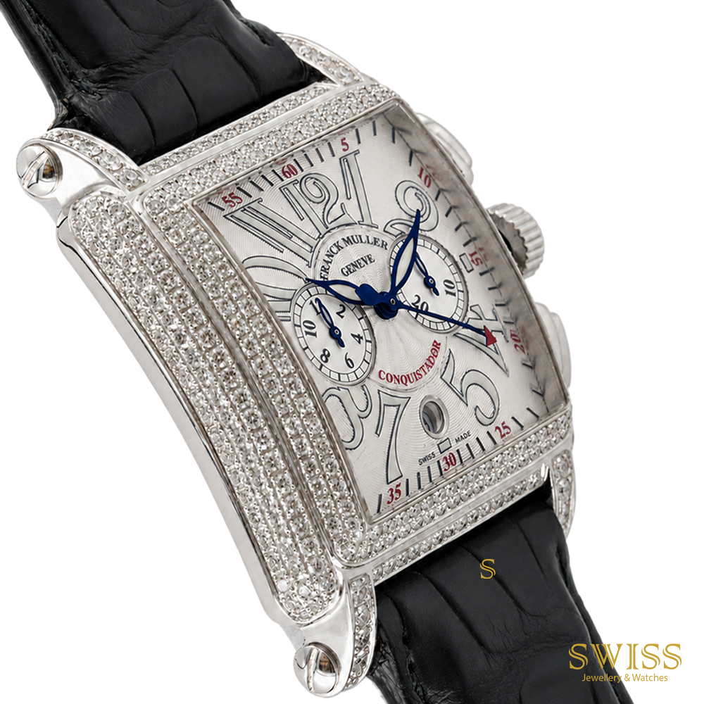 Franck Muller Conquistador Cortez Chronograph Diamond