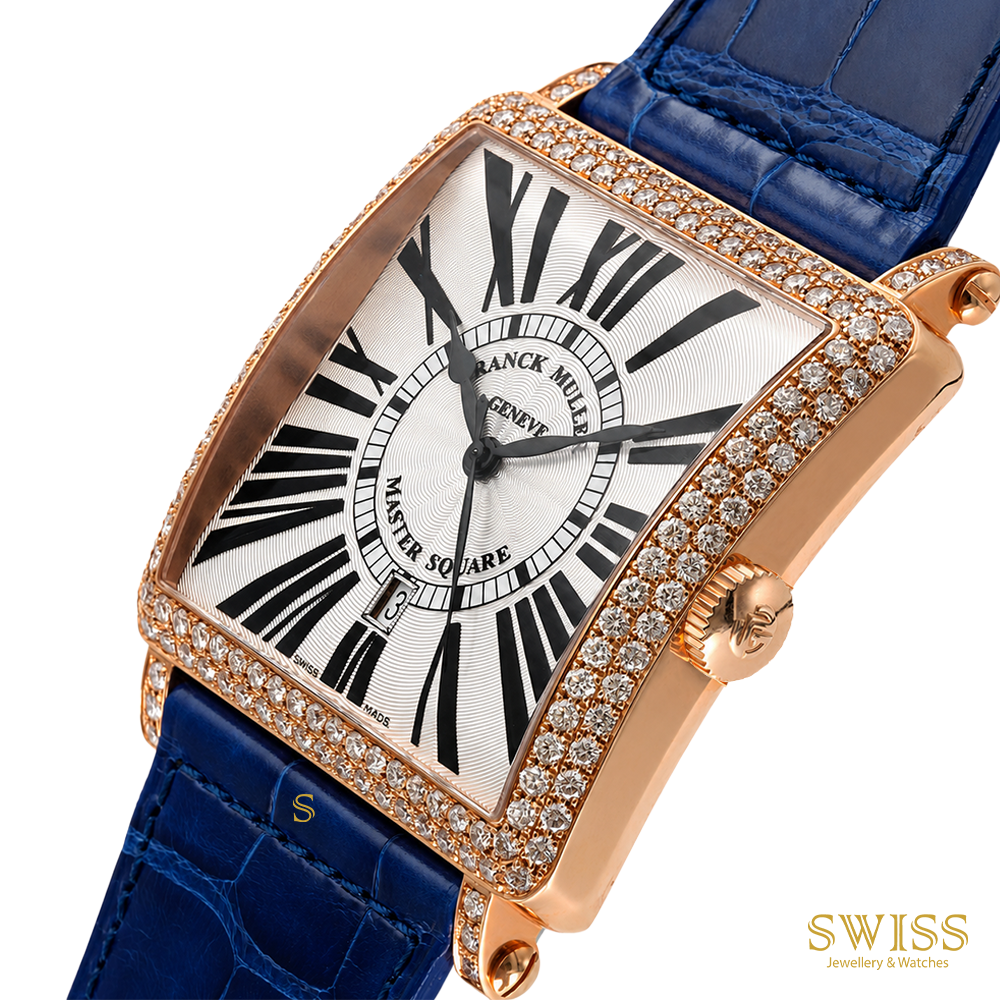 Franck Muller Master Square Diamond Rose Gold