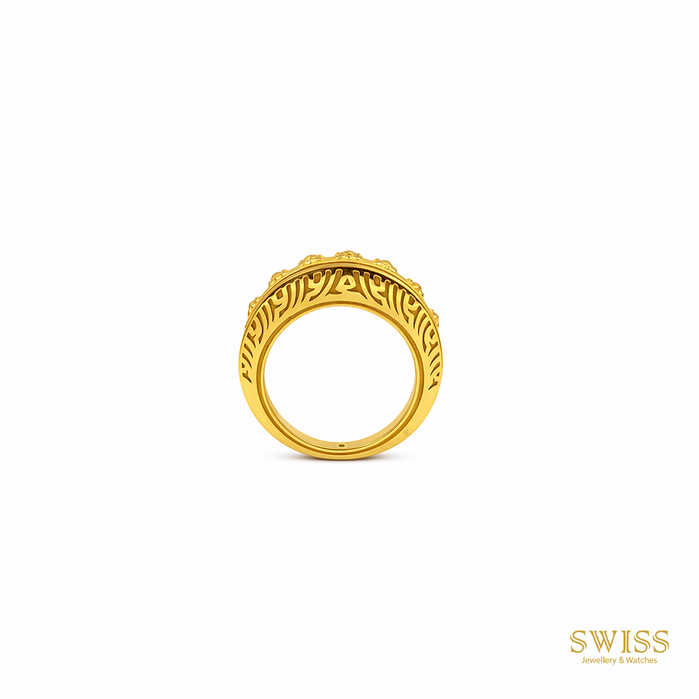 Carrera y Carrera Gold Heritage Band Ring DA11869