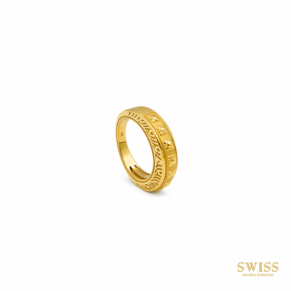 Carrera y Carrera Gold Heritage Band Ring DA11869