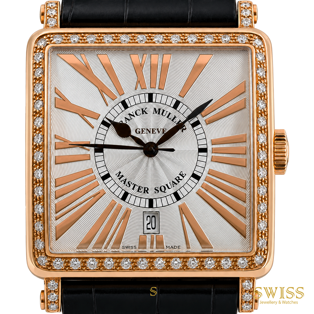 Franck Muller Master Square Diamond Rose Gold