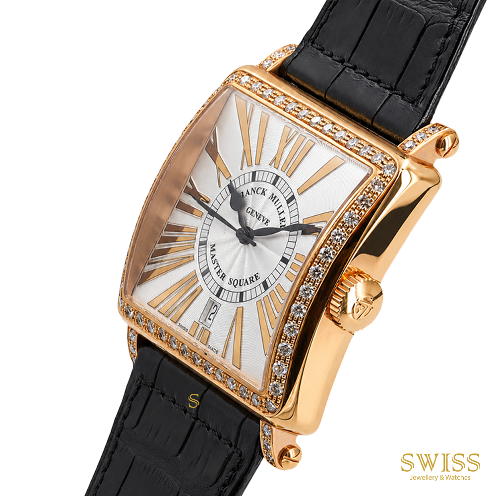 Franck Muller Master Square Diamond Rose Gold