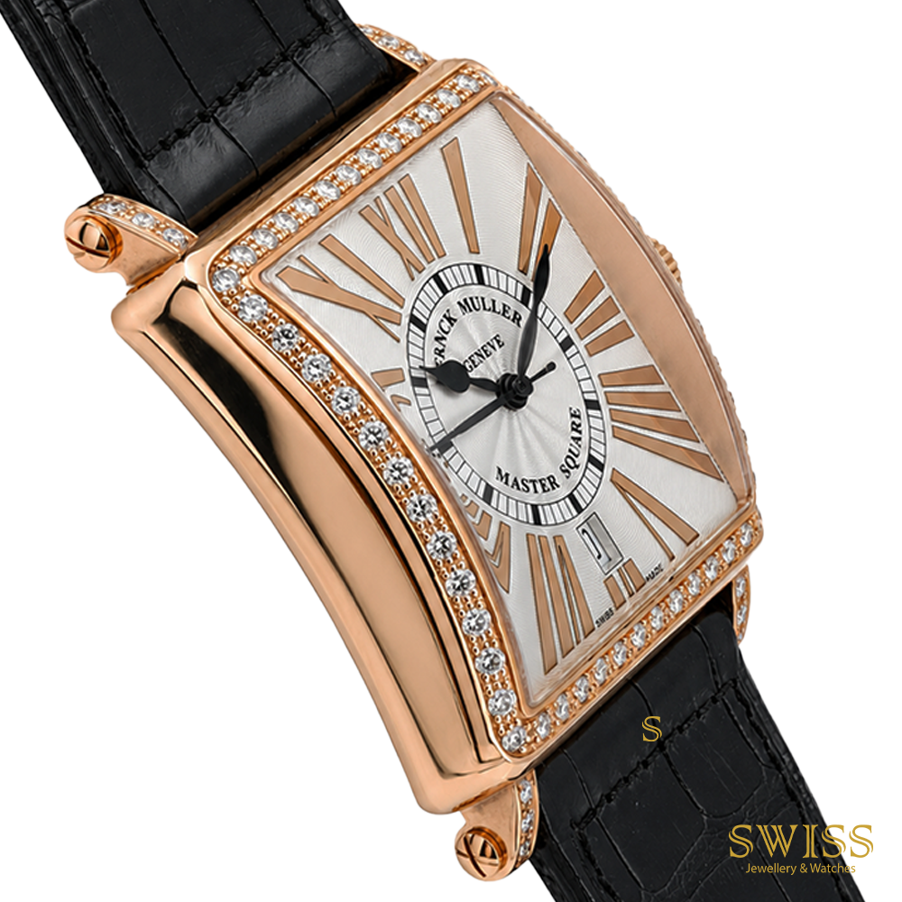 Franck Muller Master Square Diamond Rose Gold