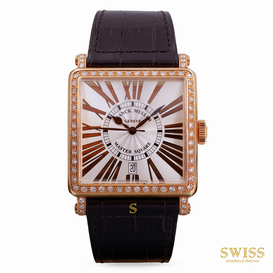 Franck Muller Master Square Diamond Rose Gold