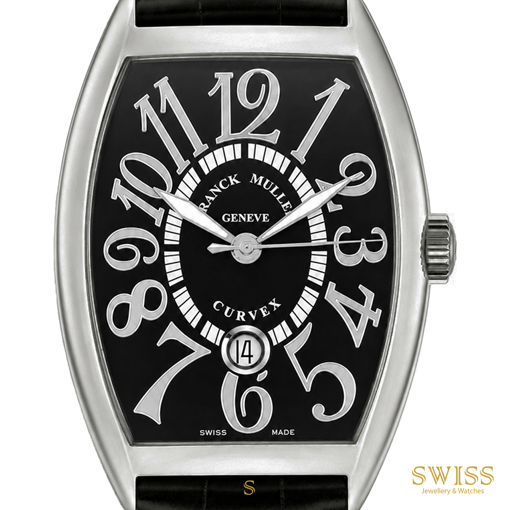 Franck Muller Cintrée Curvex Automatic Relief Stainless Steel