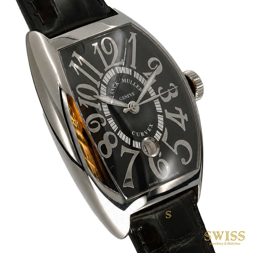 Franck Muller Cintrée Curvex Automatic Relief Stainless Steel