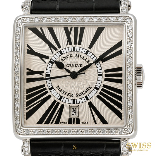 Franck Muller Master Square Diamond White Gold