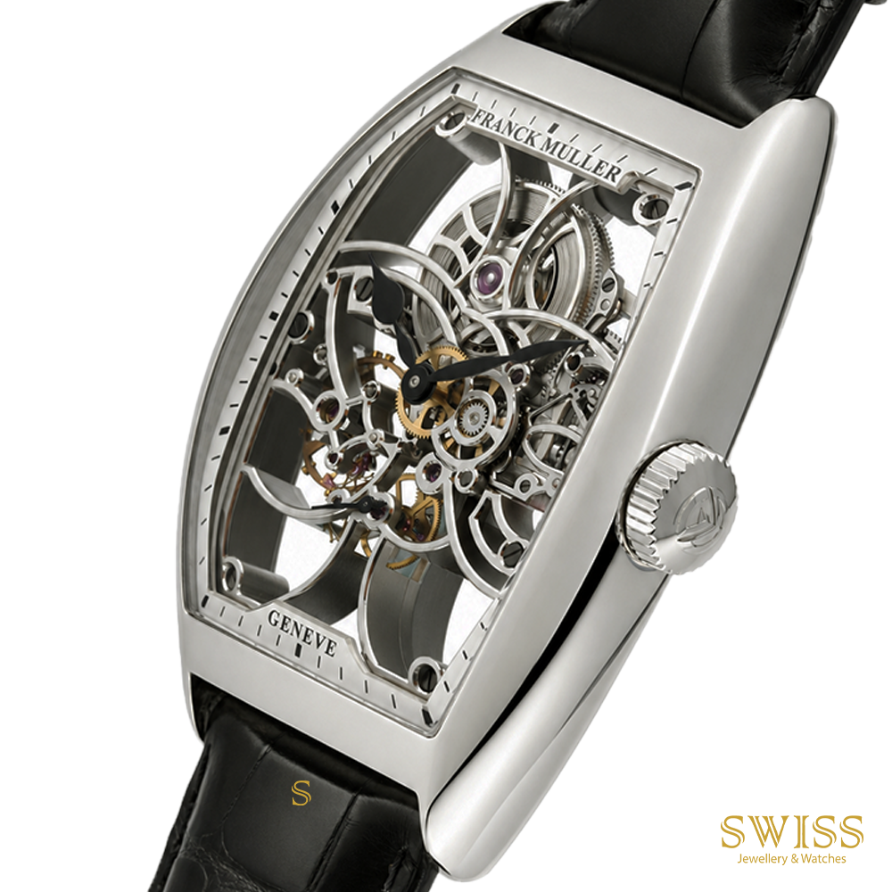 Franck Muller Cintrée Curvex Skeleton Stainless Steel