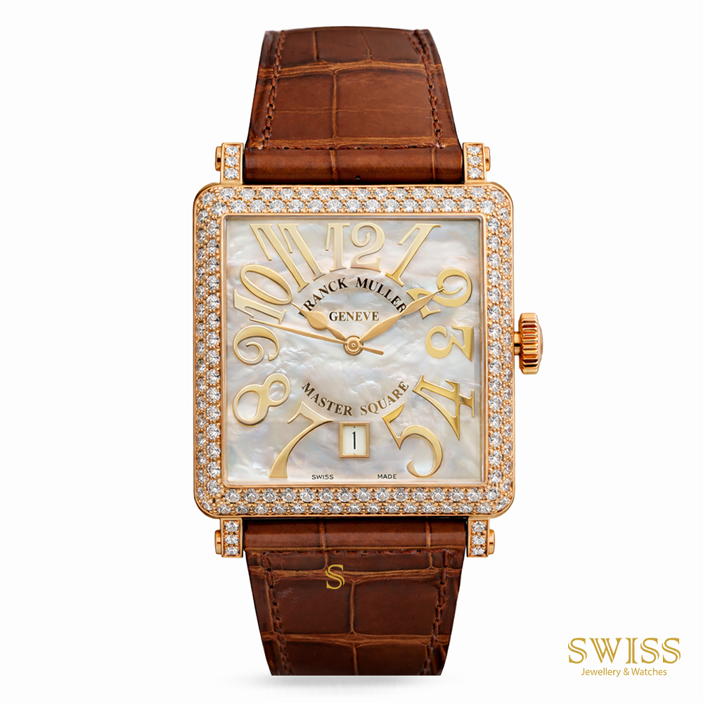 Franck Muller Master Square Rose Gold Diamond