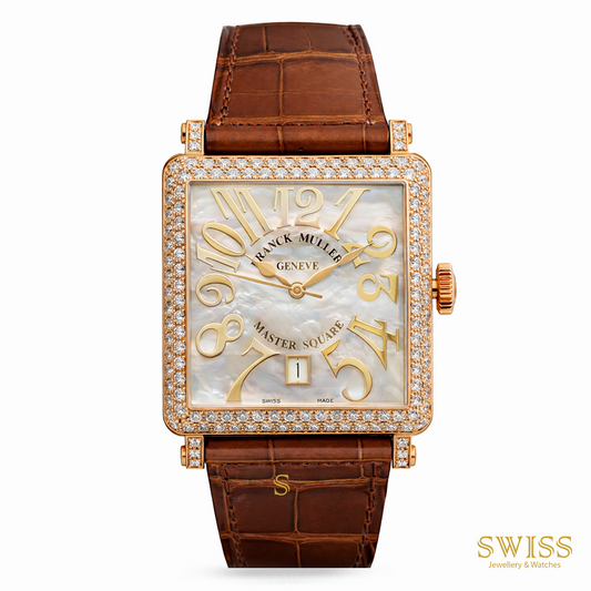 Franck Muller Master Square Rose Gold Diamond