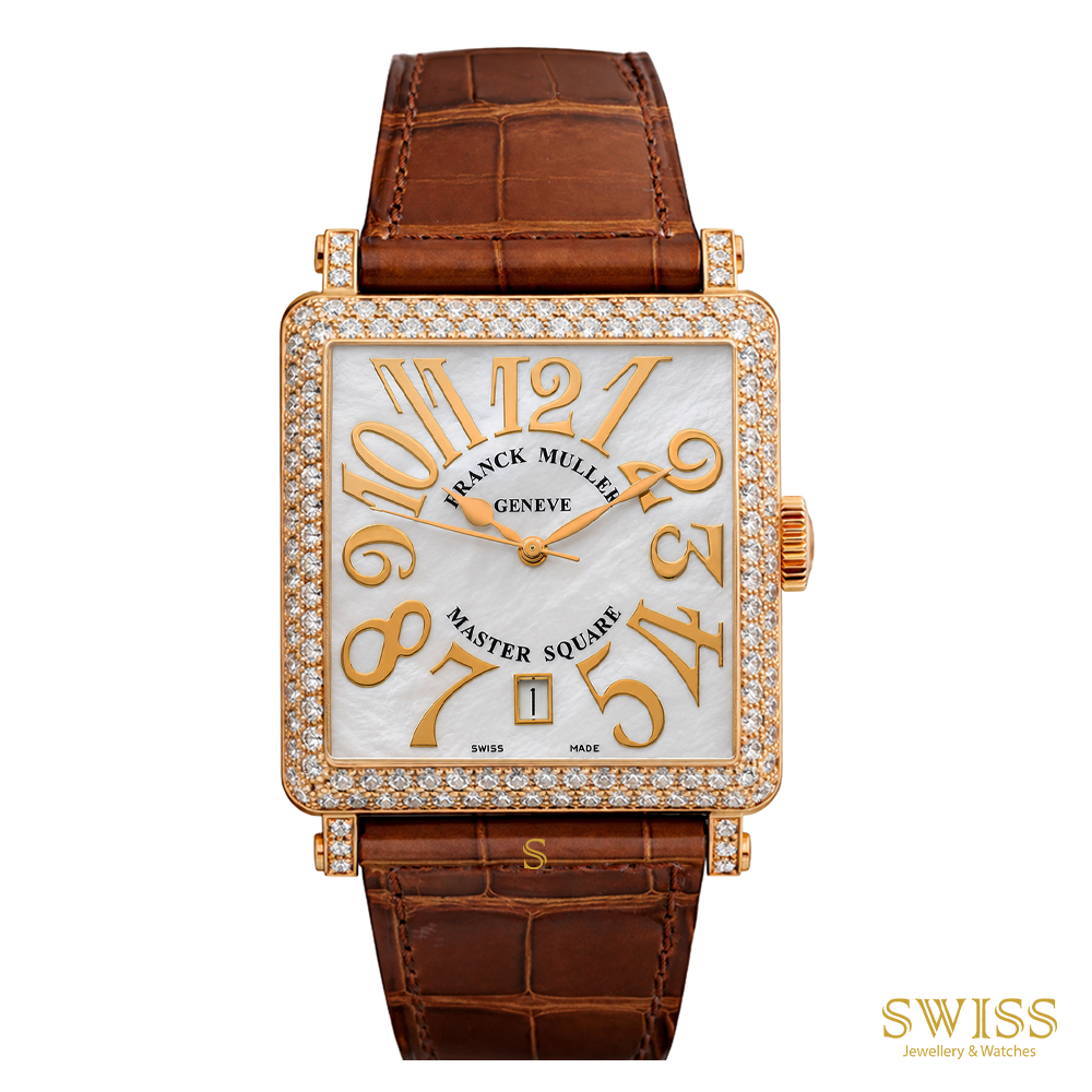 Franck Muller Master Square Rose Gold Diamond