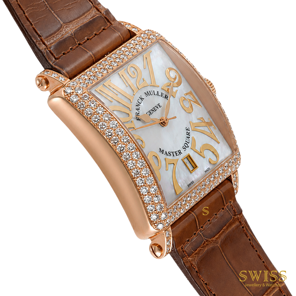 Franck Muller Master Square Rose Gold Diamond