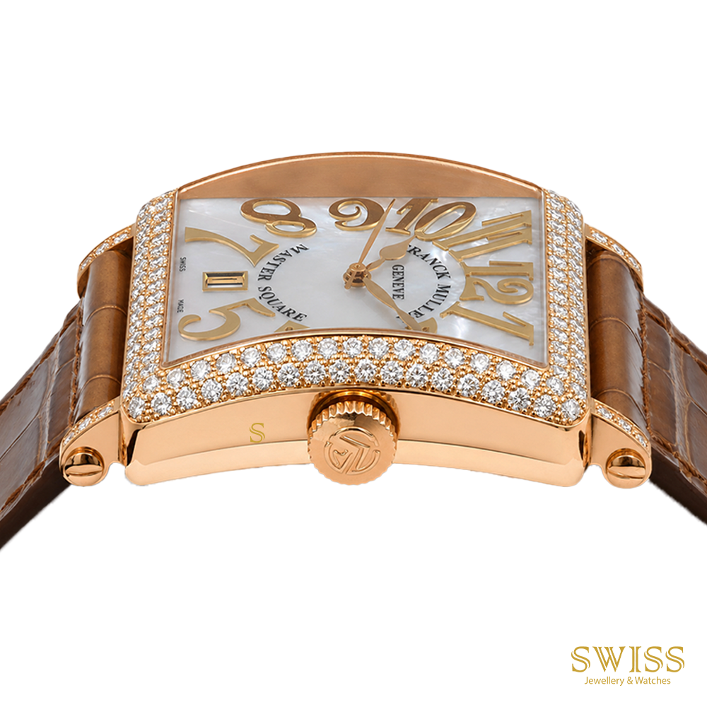 Franck Muller Master Square Rose Gold Diamond
