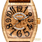 Franck Muller Cintrée Curvex Croco Rose Gold