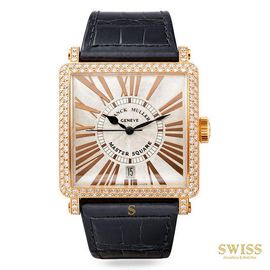 Franck Muller Master Square Rose Gold Diamond