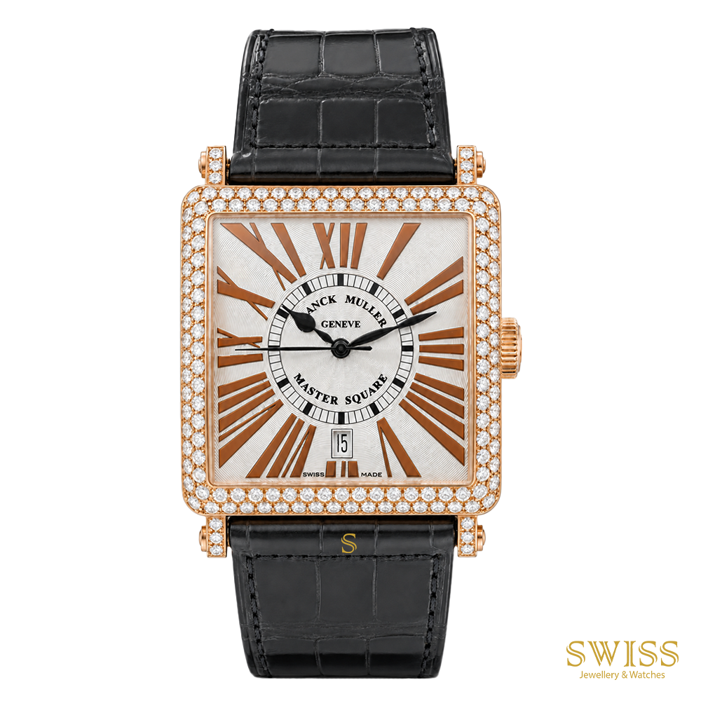 Franck Muller Master Square Rose Gold Diamond