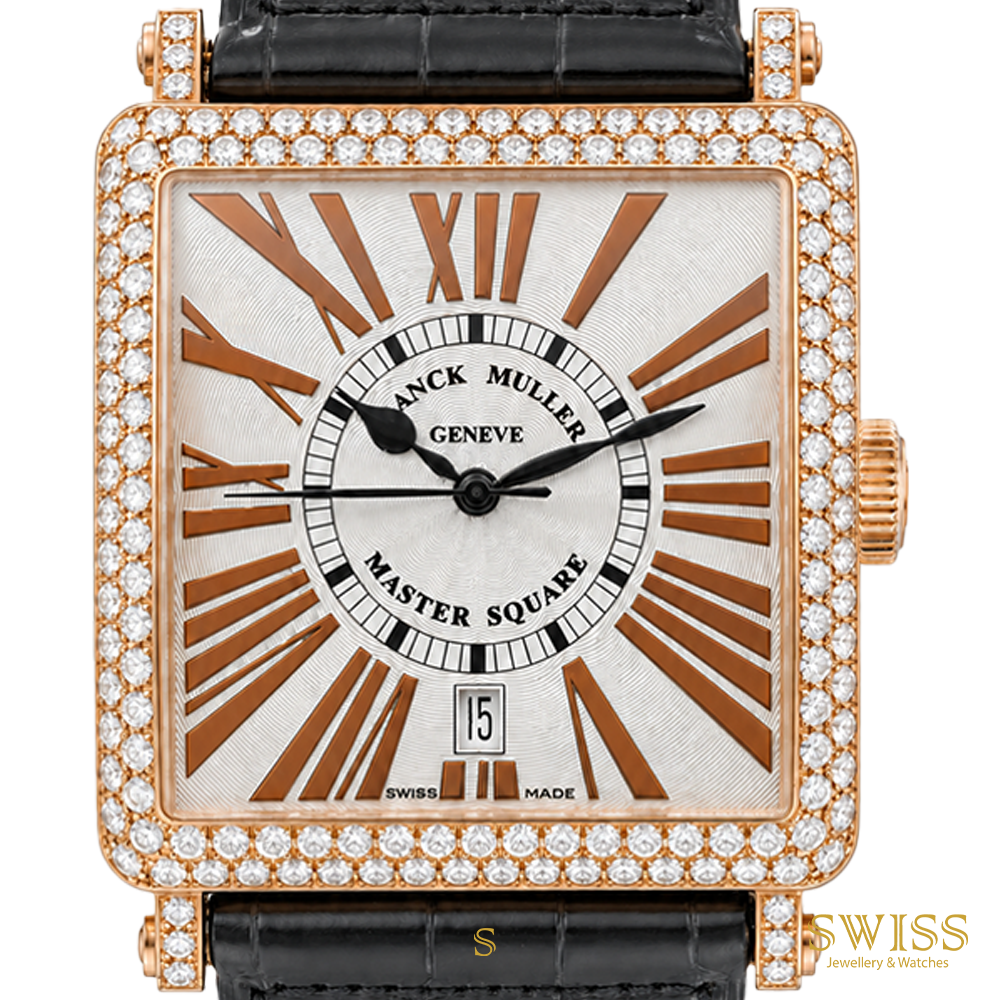 Franck Muller Master Square Rose Gold Diamond