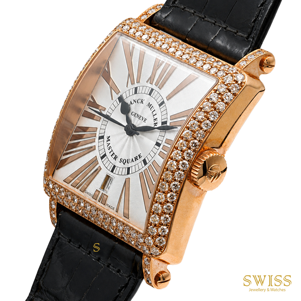 Franck Muller Master Square Rose Gold Diamond