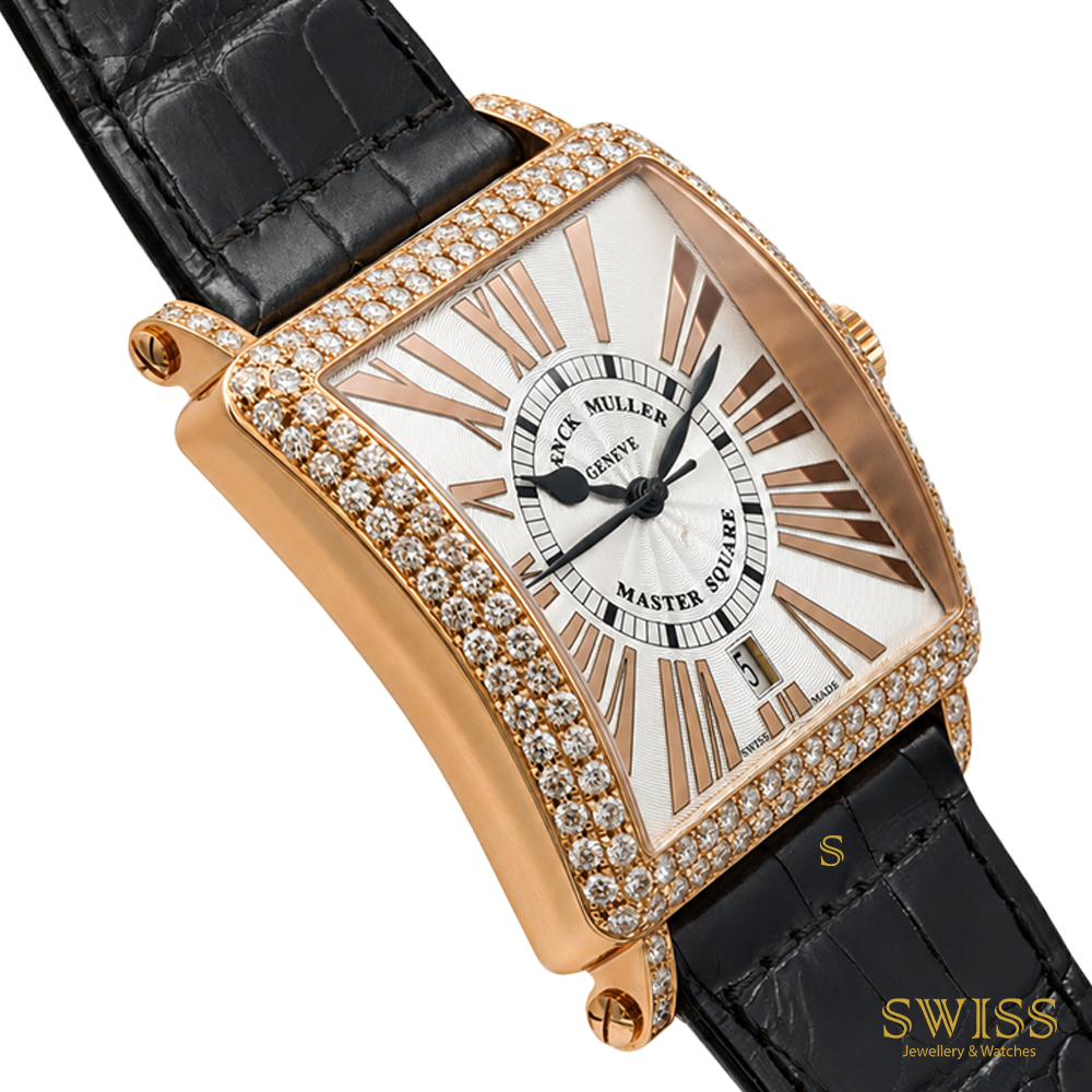 Franck Muller Master Square Rose Gold Diamond