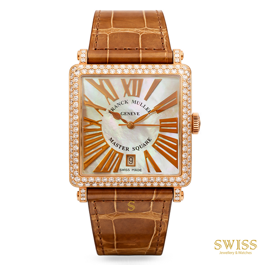 Franck Muller Master Square Rose Gold Diamond