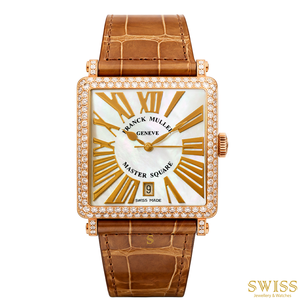 Franck Muller Master Square Rose Gold Diamond