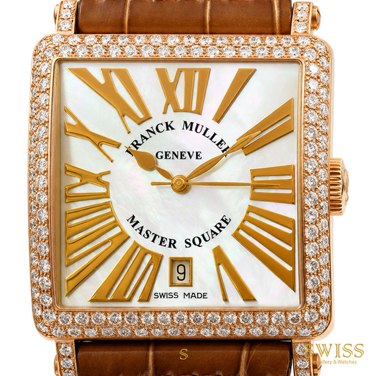 Franck Muller Master Square Rose Gold Diamond