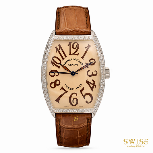 Franck Muller Casablanca 6850 Custom Diamond Pavé by Oasis Jewellery & Watches