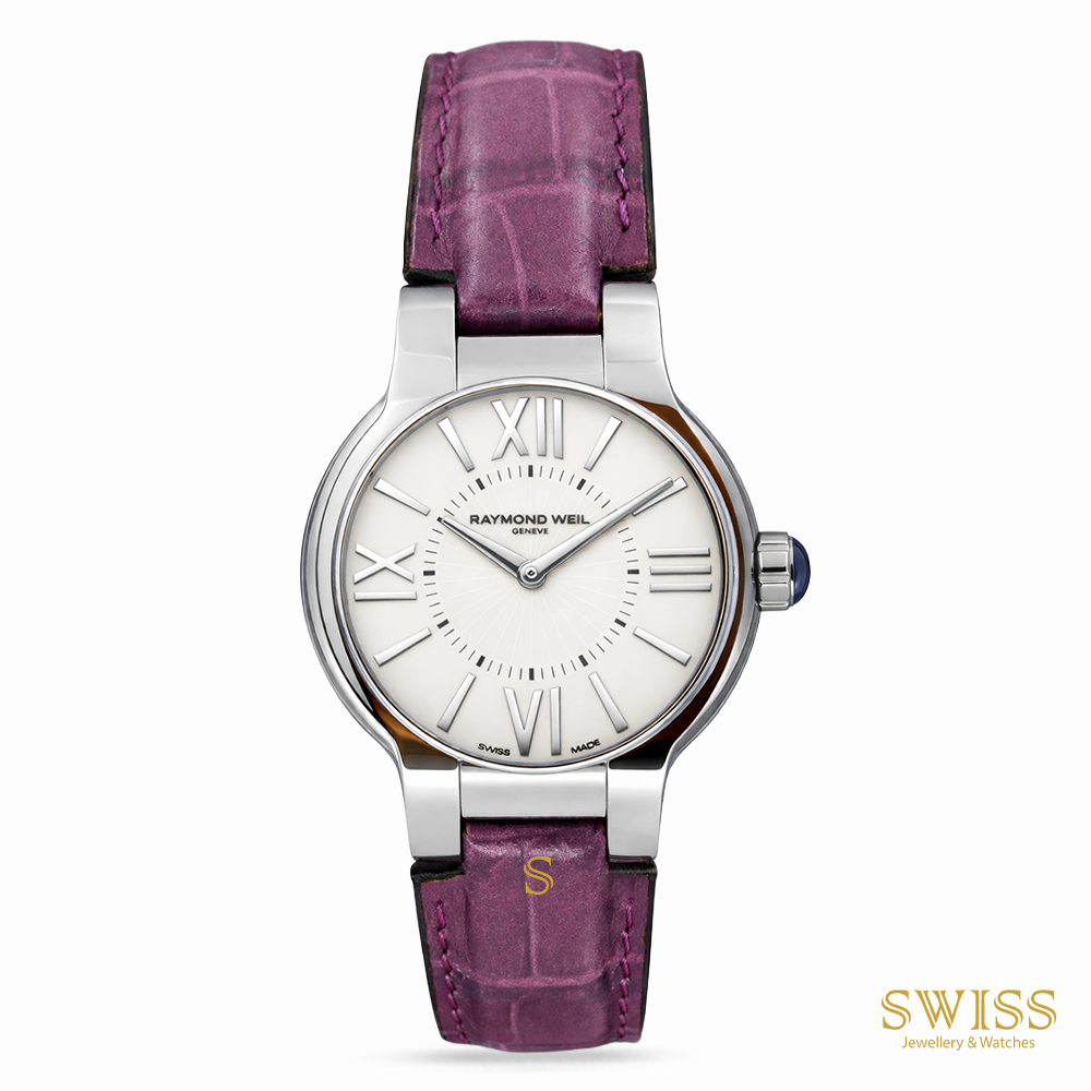 Raymond Weil Noemia Ladies Quartz Watch Purple Strap