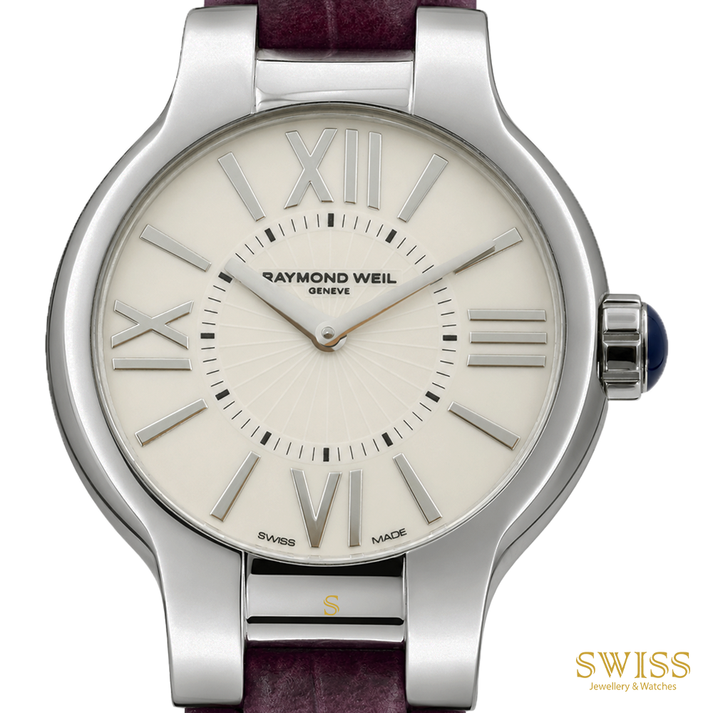 Raymond Weil Noemia Ladies Quartz Watch Purple Strap
