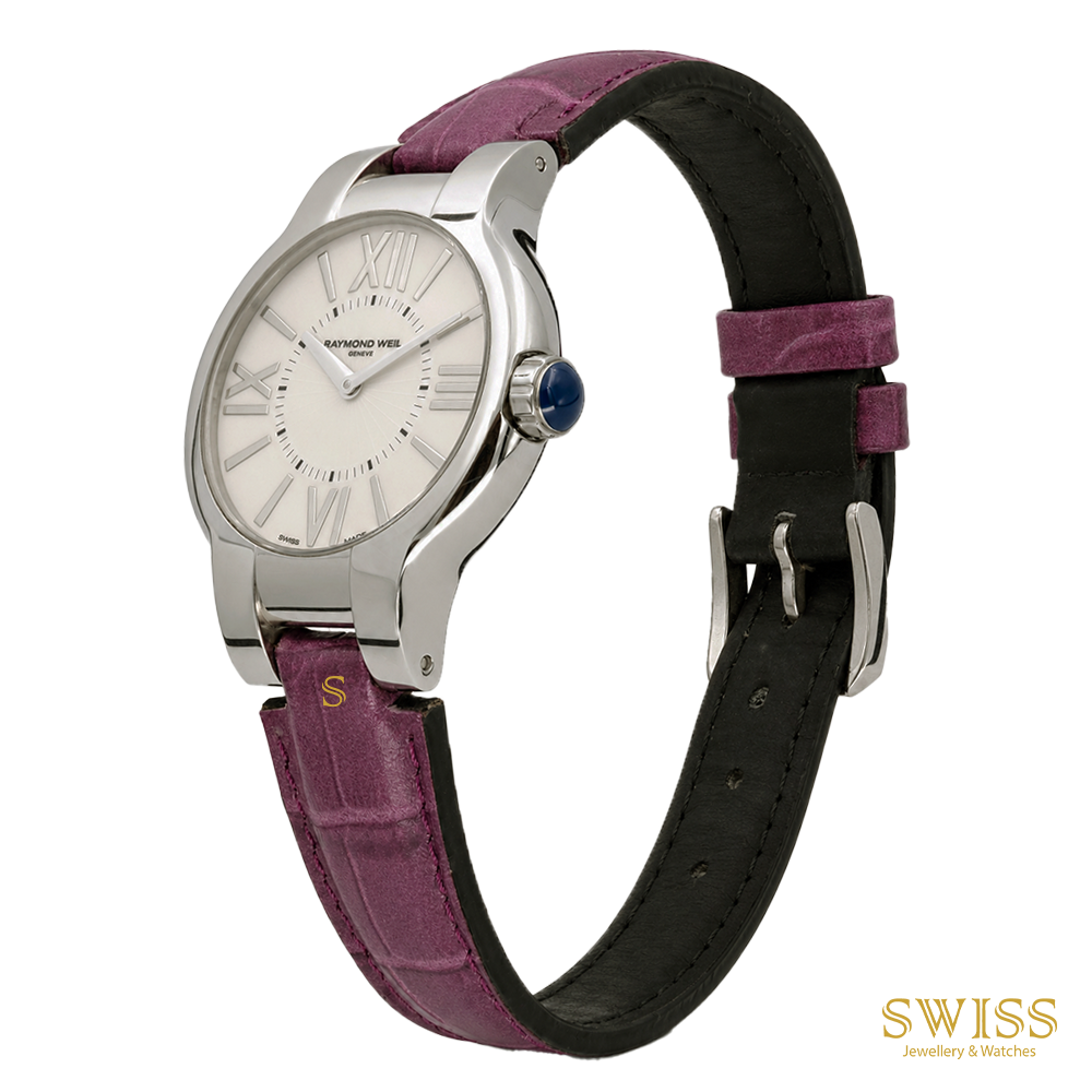 Raymond Weil Noemia Ladies Quartz Watch Purple Strap