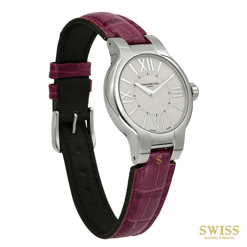 Raymond Weil Noemia Ladies Quartz Watch Purple Strap