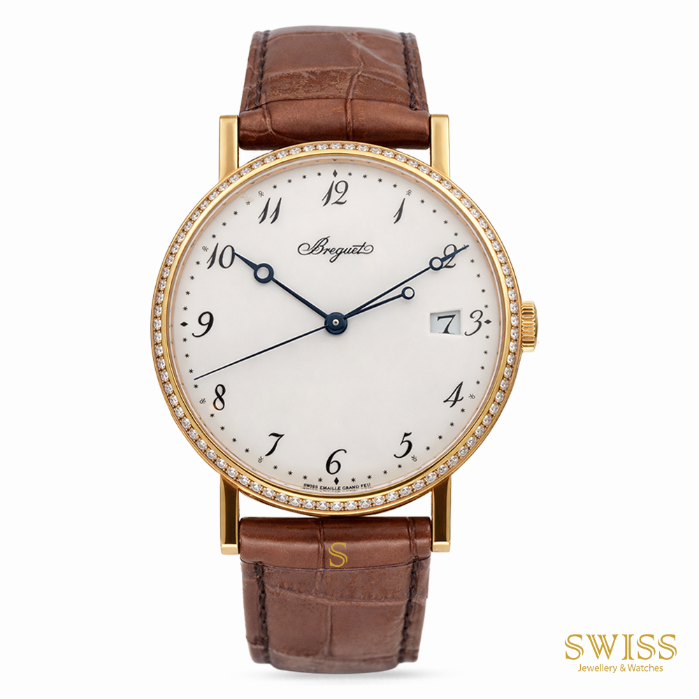 Breguet Classique 5178BR Diamond Bezel Rose Gold