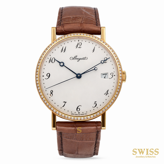 Breguet Classique 5178BR Diamond Bezel Rose Gold