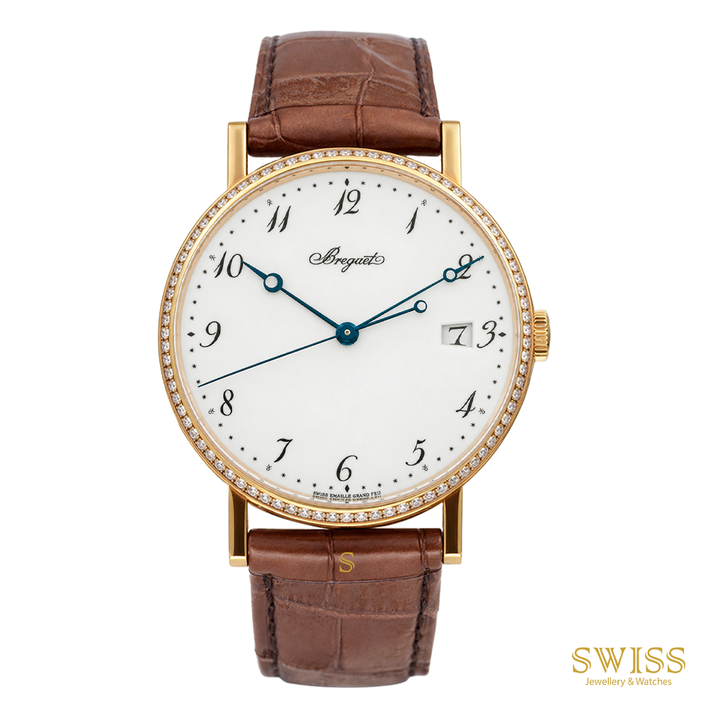 Breguet Classique 5178BR Diamond Bezel Rose Gold