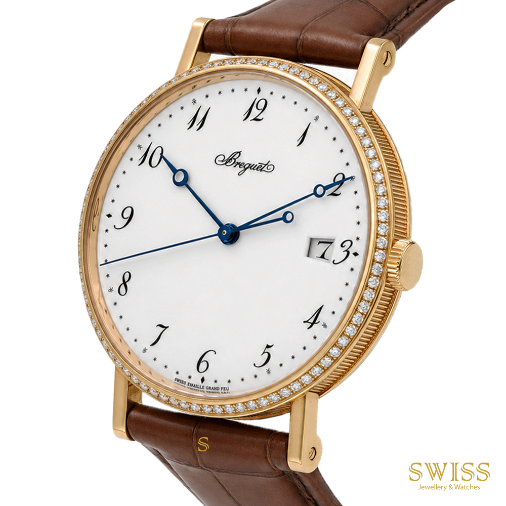 Breguet Classique 5178BR Diamond Bezel Rose Gold